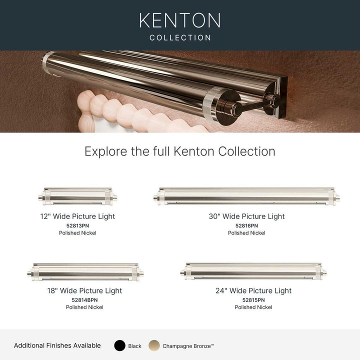 Kichler Canada - 52814PN - LED Picture Light - Kenton - Polished Nickel