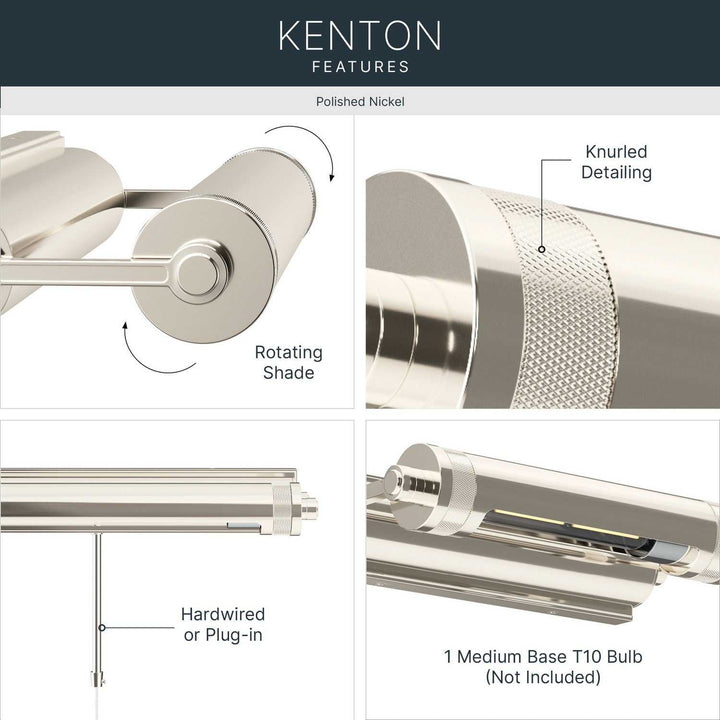 Kichler Canada - 52813PN - LED Picture Light - Kenton - Polished Nickel