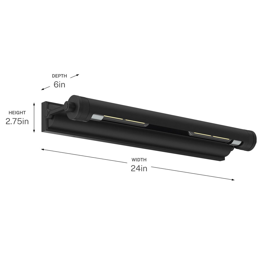 Kichler Canada - 52815BK - LED Picture Light - Kenton - Black
