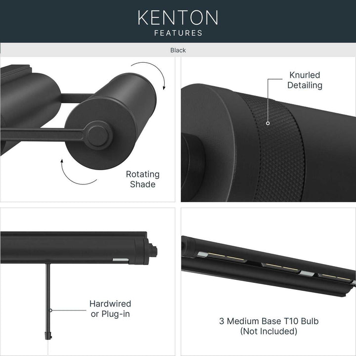 Kichler Canada - 52816BK - LED Picture Light - Kenton - Black
