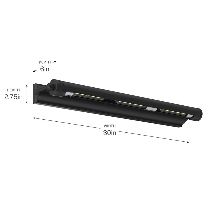 Kichler Canada - 52816BK - LED Picture Light - Kenton - Black