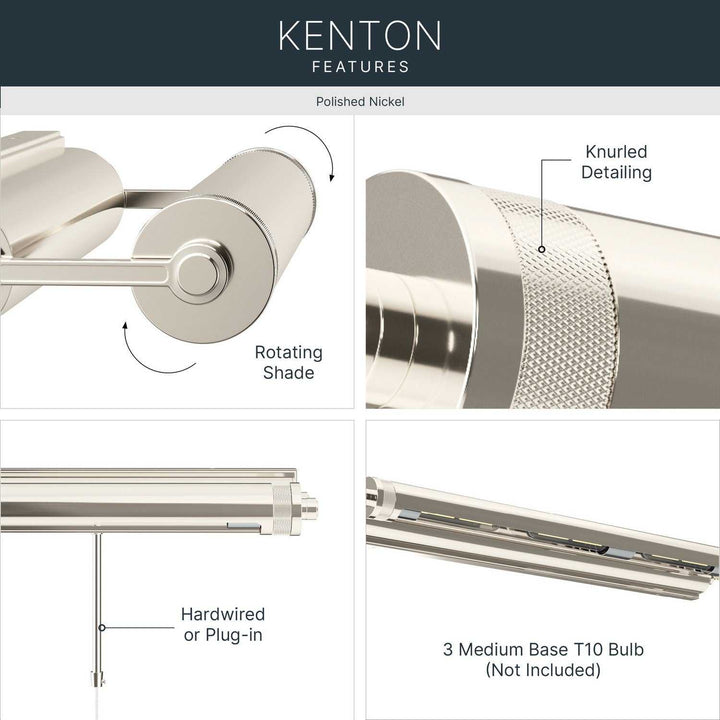 Kichler Canada - 52816PN - LED Picture Light - Kenton - Polished Nickel