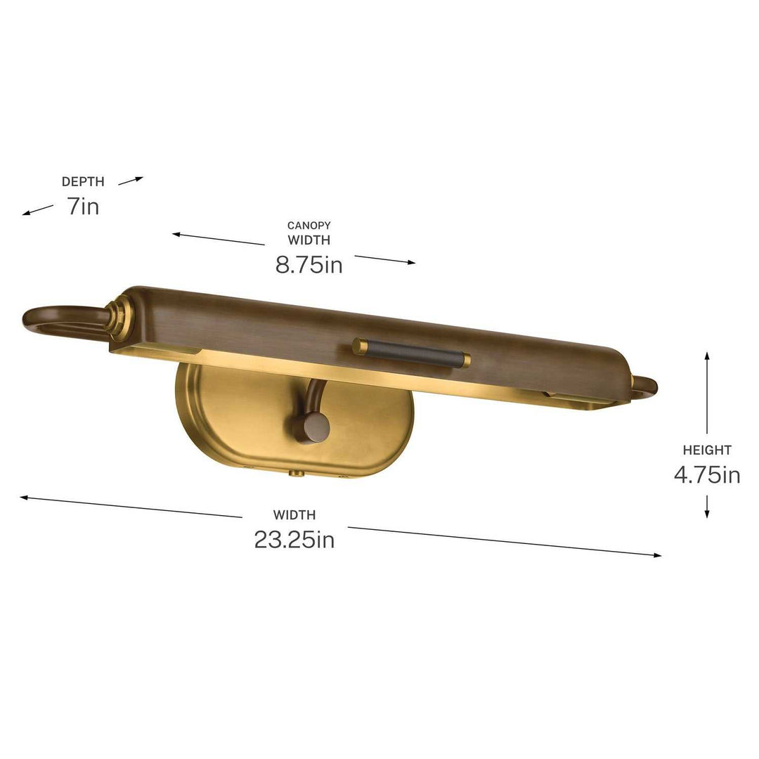 Kichler Canada - 52818LBZ - LED Picture Light - Caillier - Lacquered Bronze