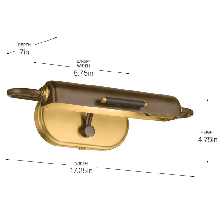 Kichler Canada - 52819LBZ - LED Picture Light - Caillier - Lacquered Bronze