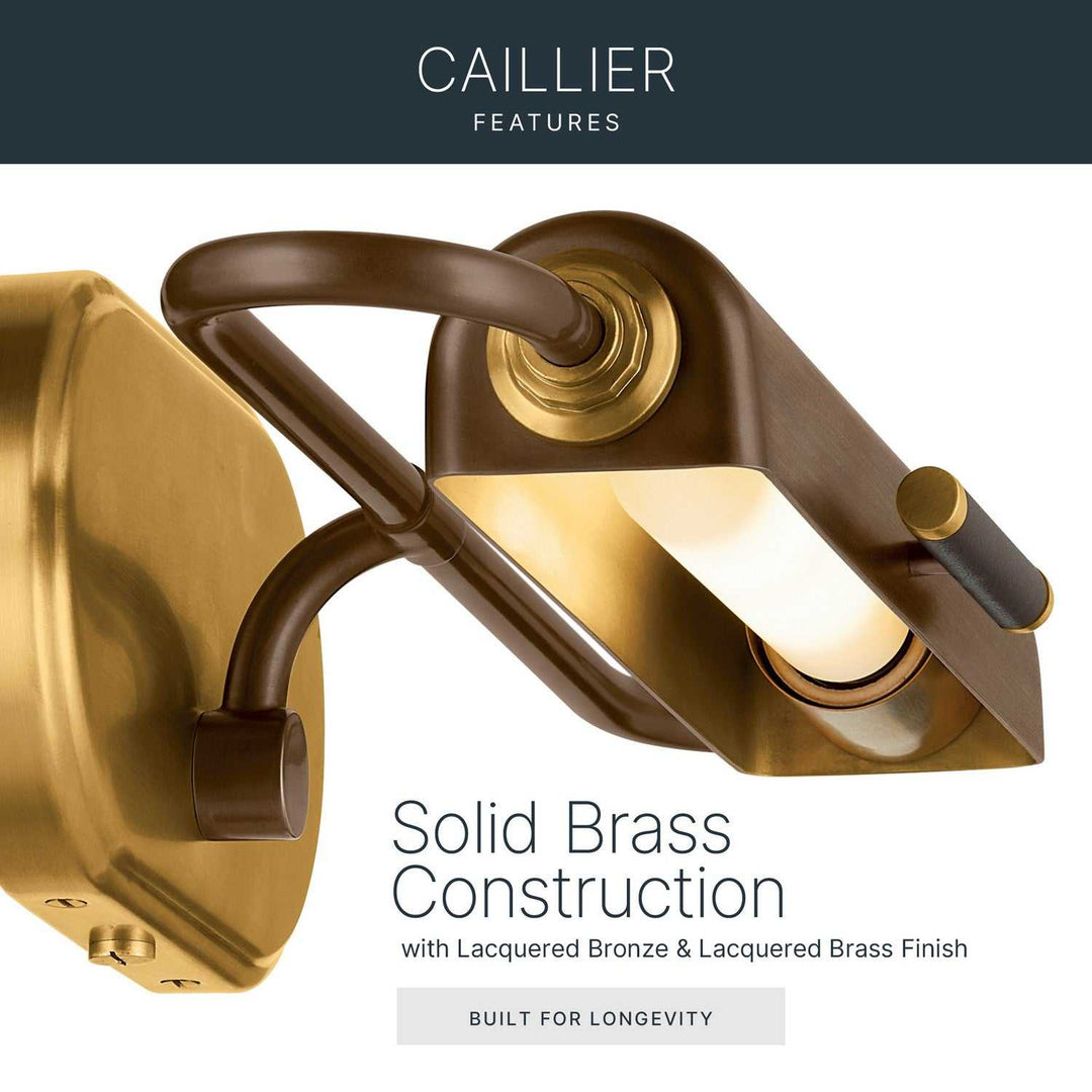 Kichler Canada - 52820LBZ - LED Picture Light - Caillier - Lacquered Bronze