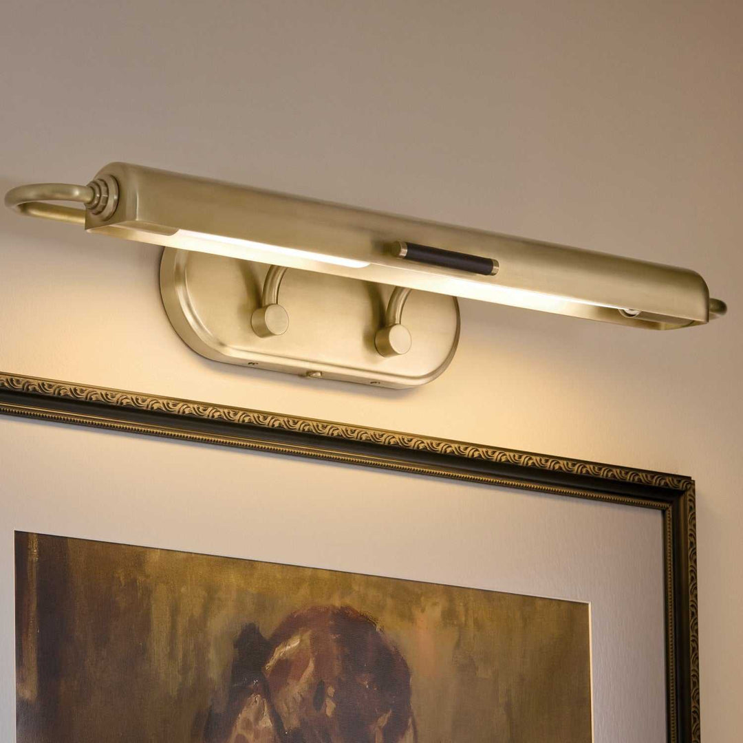 Kichler Canada - 52820LBR - LED Picture Light - Caillier - Lacquered Brass