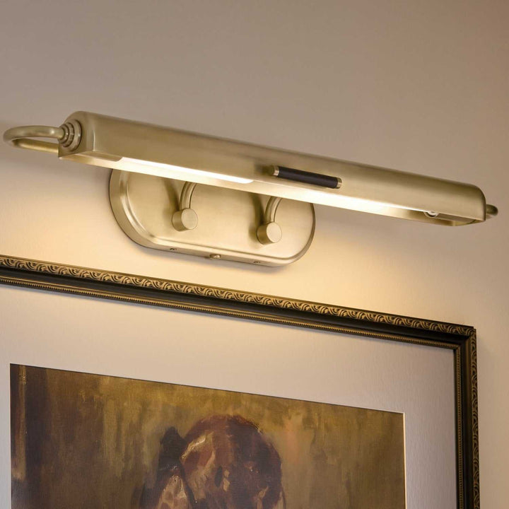 Kichler Canada - 52820LBR - LED Picture Light - Caillier - Lacquered Brass