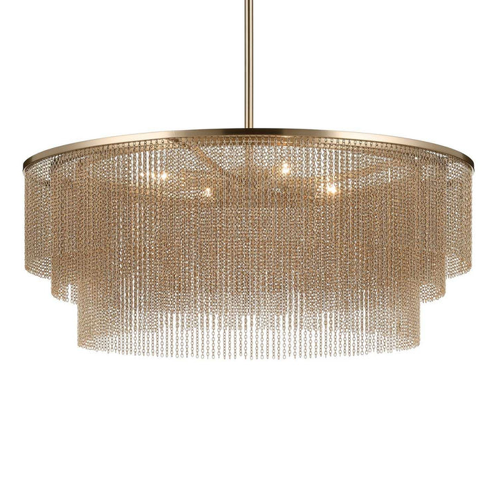 Khaite Four Light Chandelier in Champagne Bronze Kichler Canada