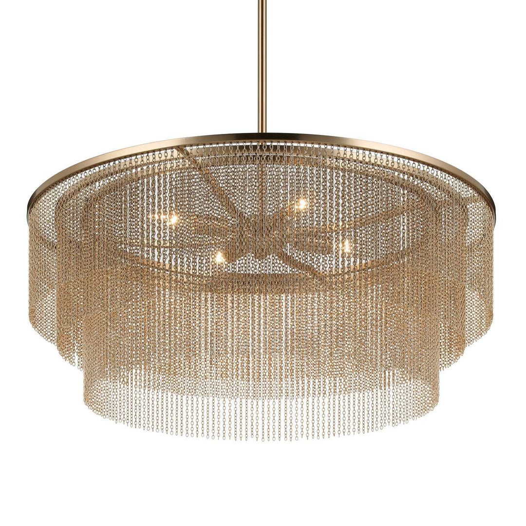 Khaite Four Light Chandelier in Champagne Bronze Kichler Canada