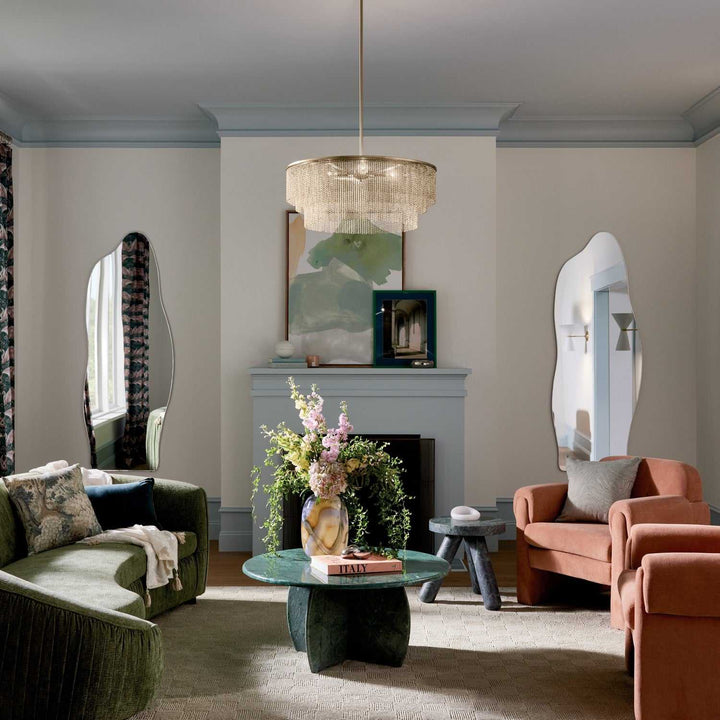 Khaite Four Light Chandelier in Champagne Bronze Kichler Canada