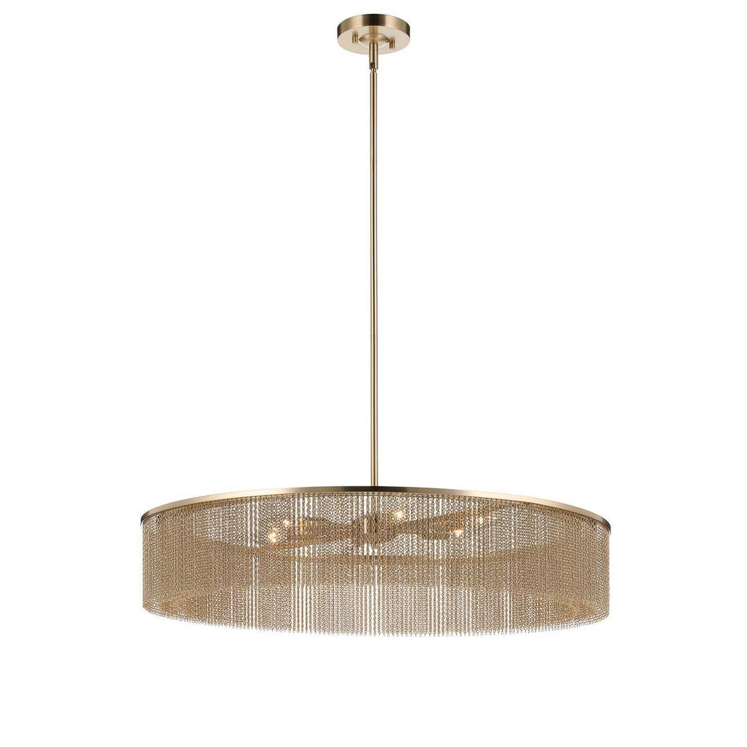 Khaite Six Light Chandelier in Champagne Bronze Kichler Canada