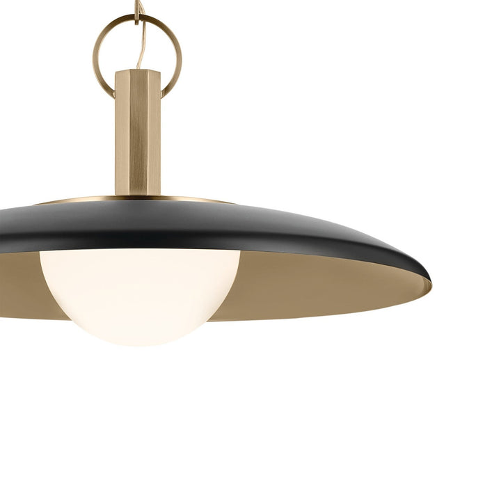 Kurio LED Pendant in Black Kichler Canada