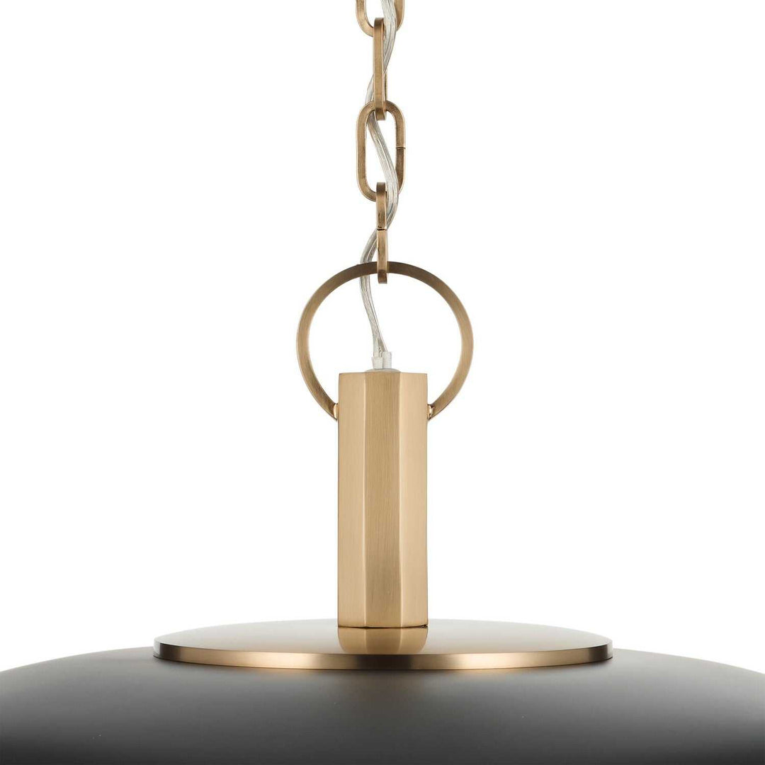 Kurio LED Pendant in Black Kichler Canada