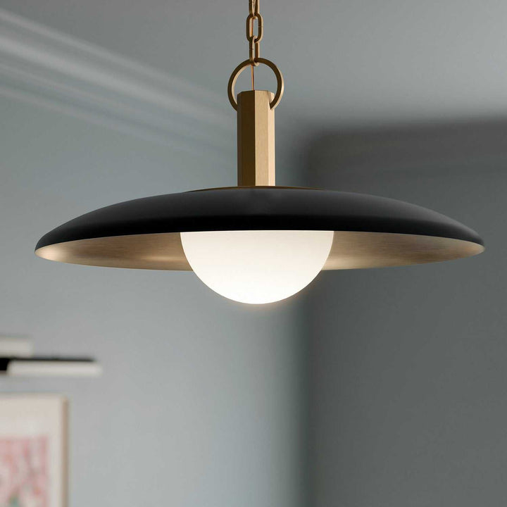 Kurio LED Pendant in Black Kichler Canada