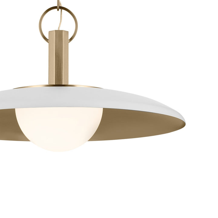 Kurio LED Pendant in White Kichler Canada