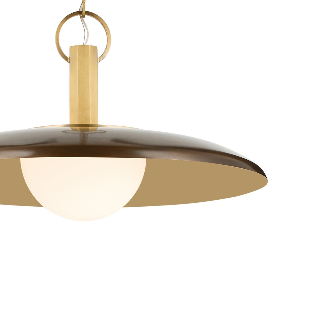 Kurio LED Pendant in Lacquered Bronze Kichler Canada
