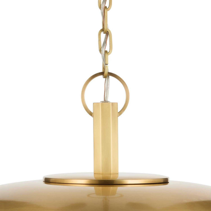 Kurio LED Pendant in Lacquered Brass Kichler Canada