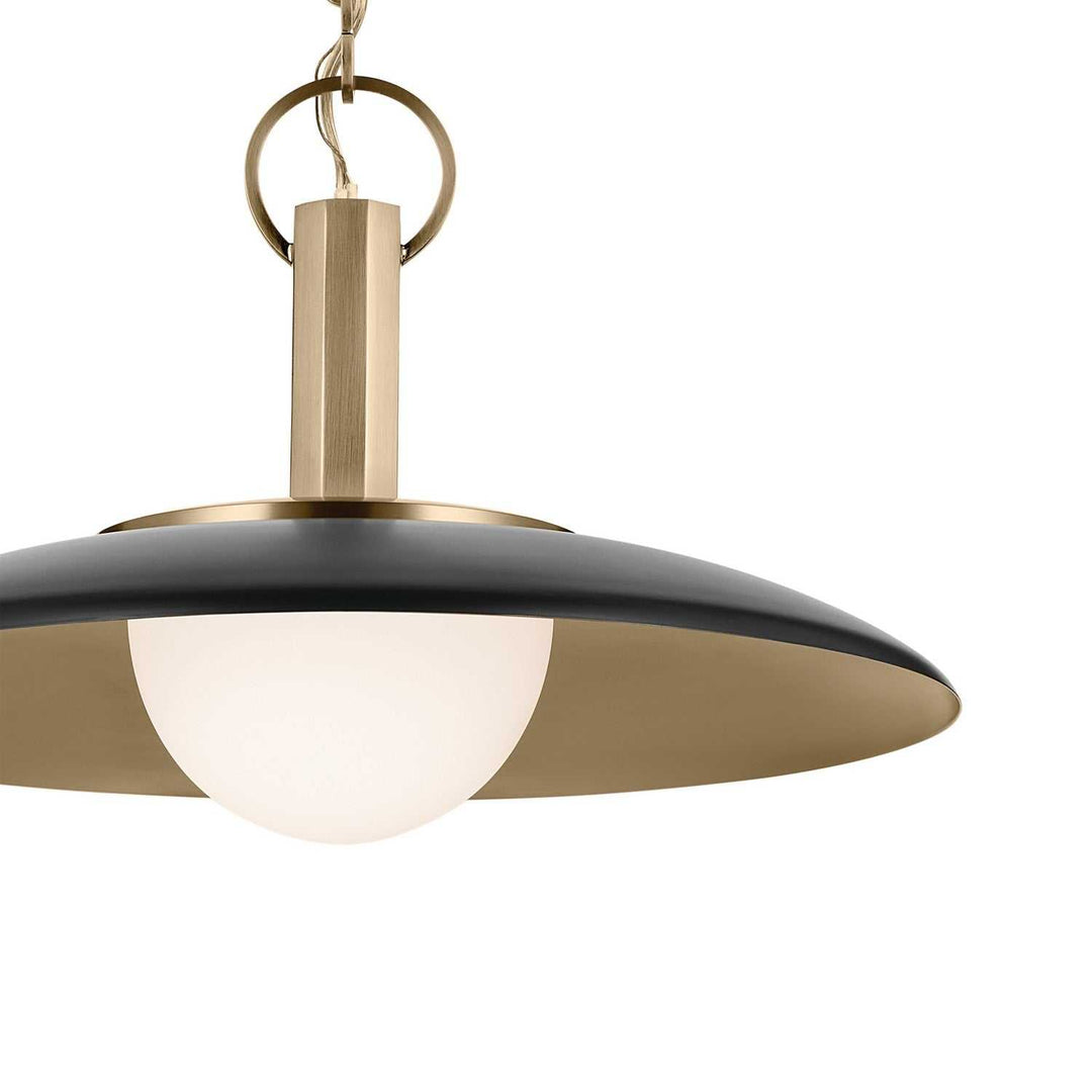 Kurio LED Pendant in Black Kichler Canada
