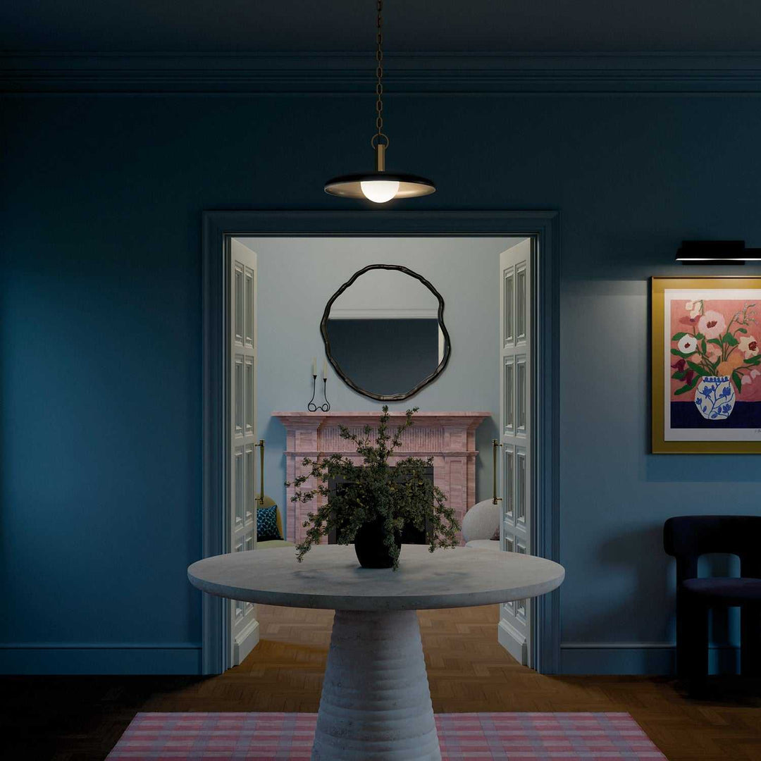 Kurio LED Pendant in Black Kichler Canada