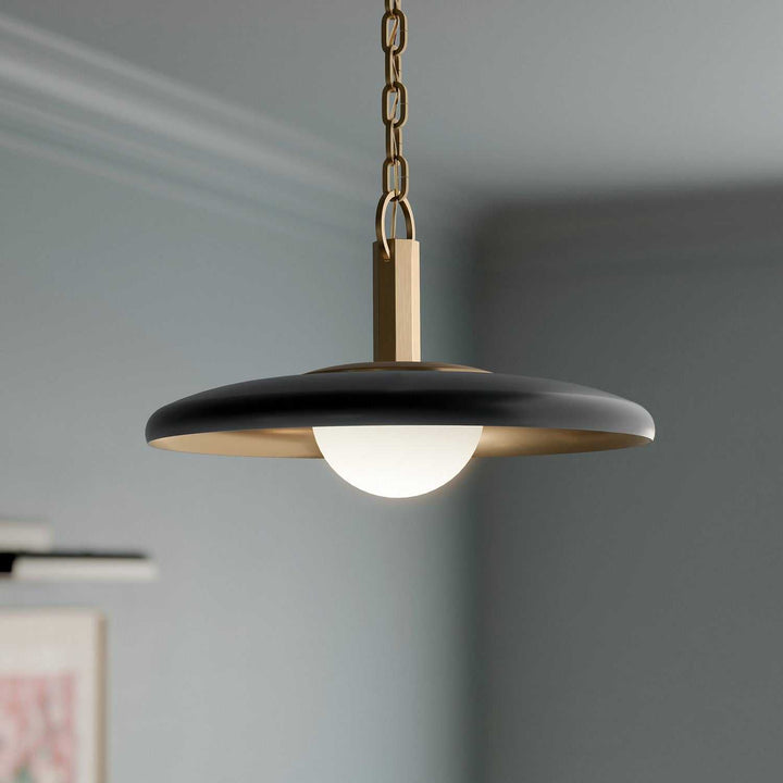 Kurio LED Pendant in Black Kichler Canada