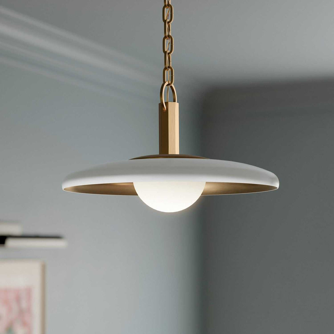 Kurio LED Pendant in White Kichler Canada