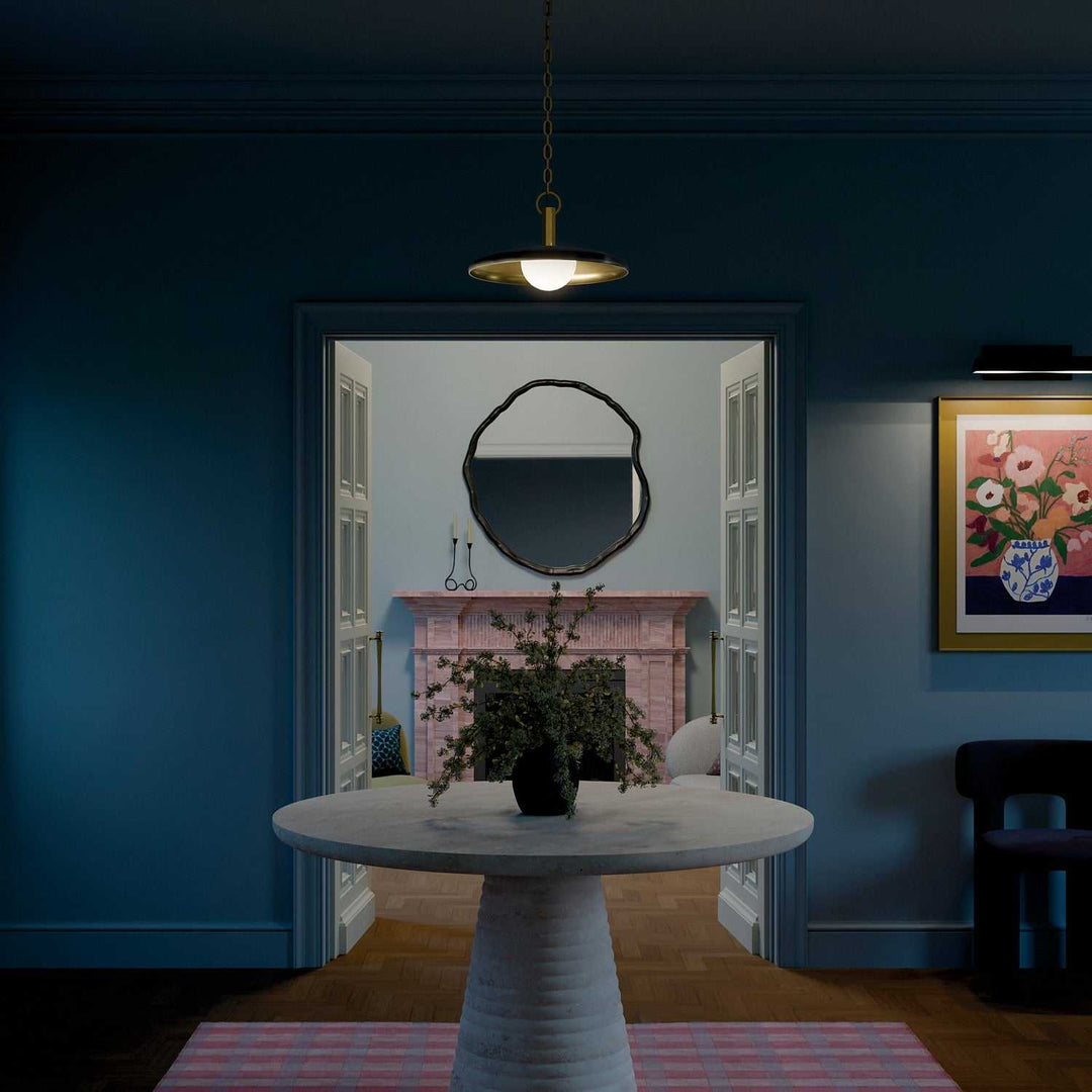 Kurio LED Pendant in Lacquered Bronze Kichler Canada