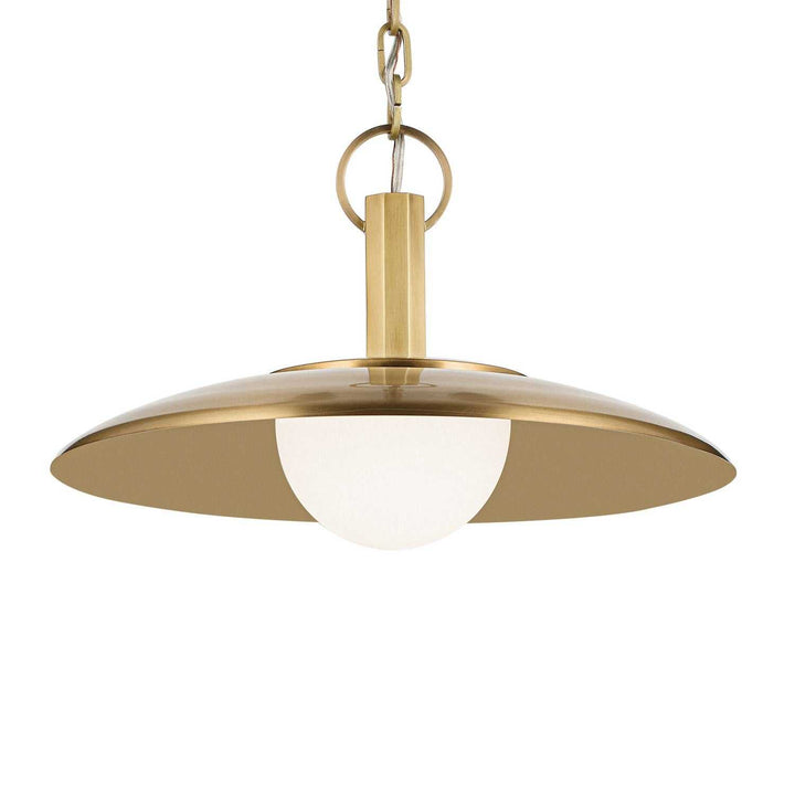 Kurio LED Pendant in Lacquered Brass Kichler Canada