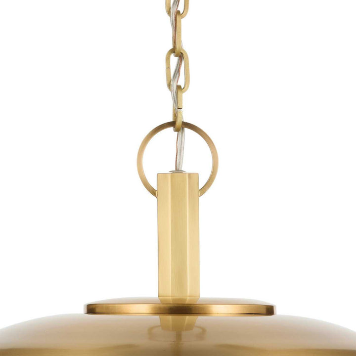 Kurio LED Pendant in Lacquered Brass Kichler Canada