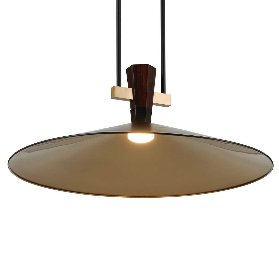 Tenon LED Pendant in Black Kichler Canada