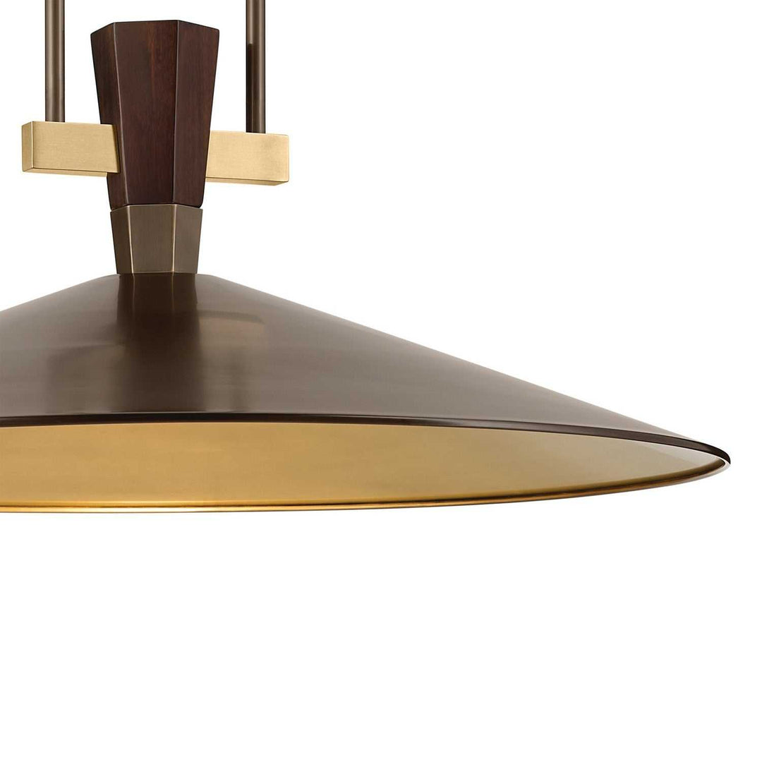 Tenon LED Pendant in Lacquered Bronze Kichler Canada