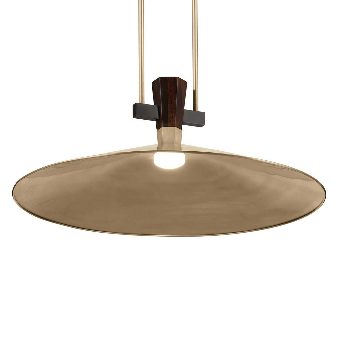 Tenon LED Pendant in Champagne Bronze Kichler Canada