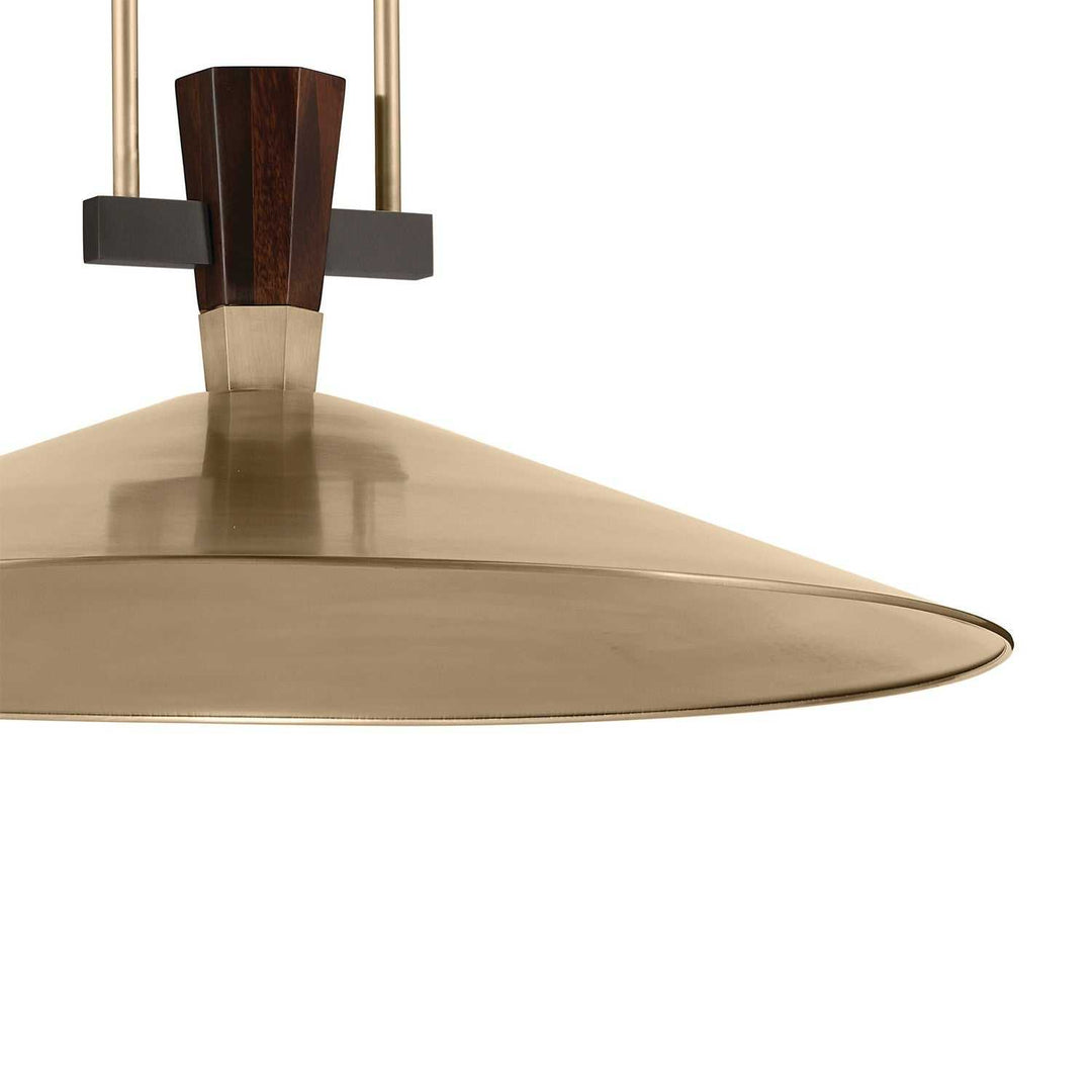 Tenon LED Pendant in Champagne Bronze Kichler Canada