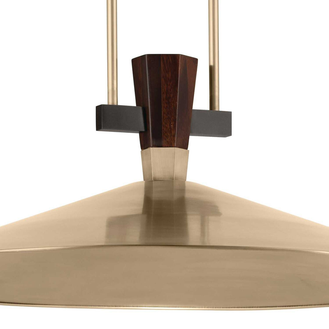 Tenon LED Pendant in Champagne Bronze Kichler Canada