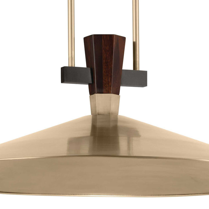 Tenon LED Pendant in Champagne Bronze Kichler Canada