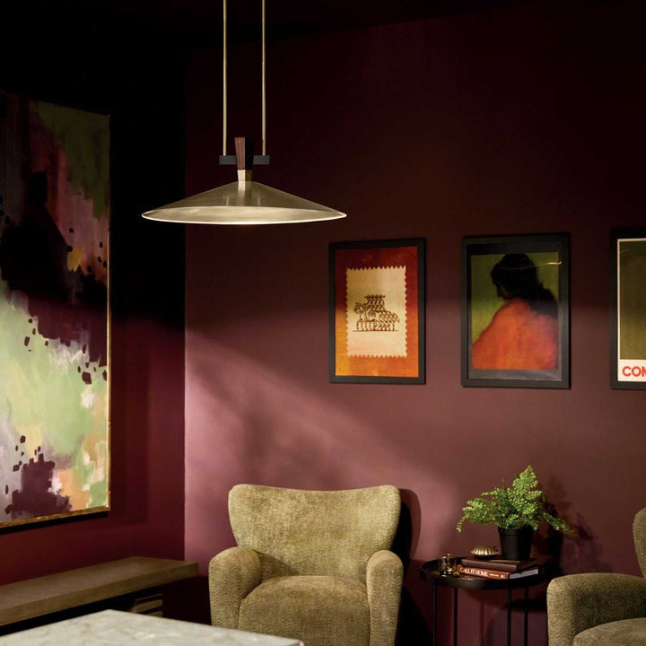 Tenon LED Pendant in Champagne Bronze Kichler Canada