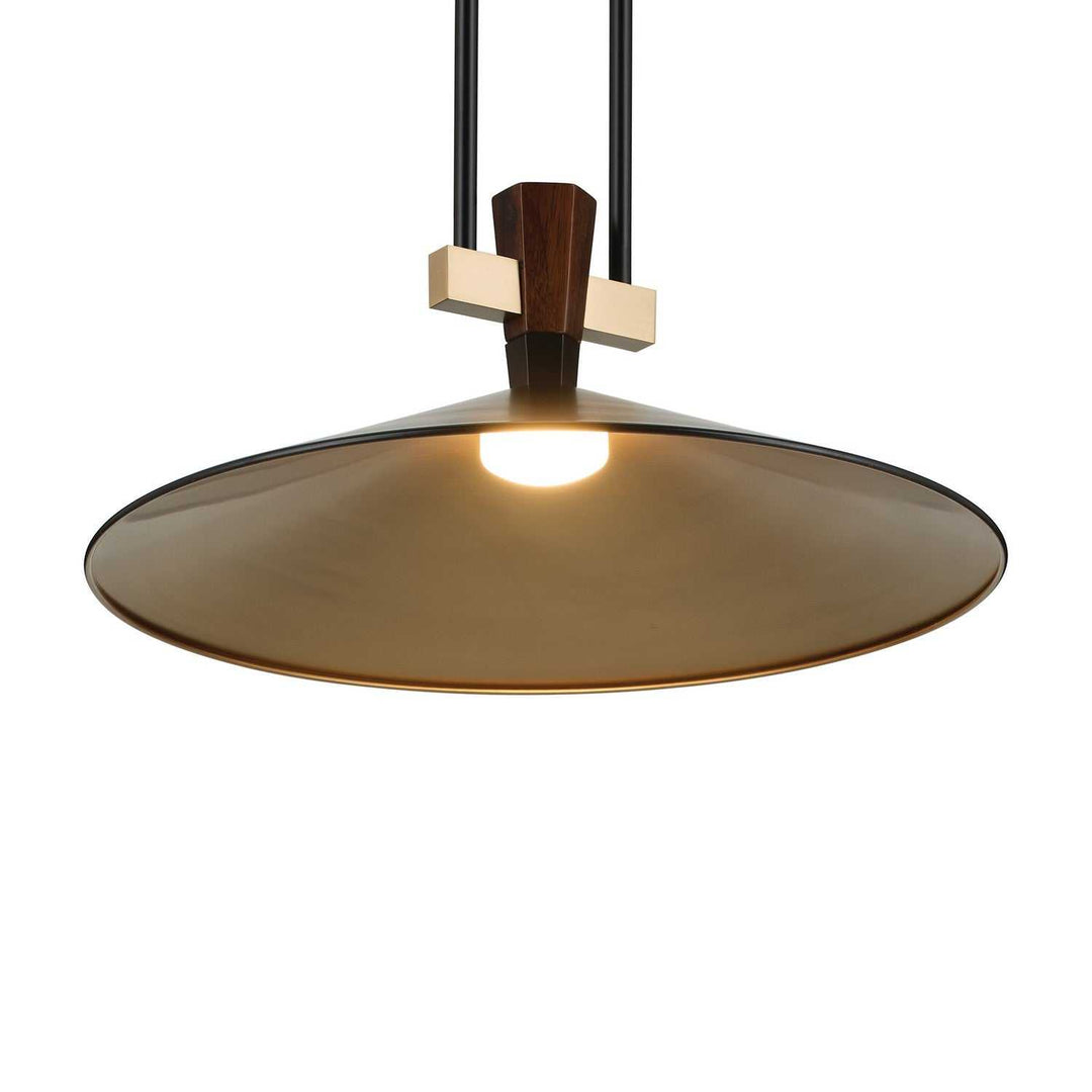Tenon LED Pendant in Black Kichler Canada