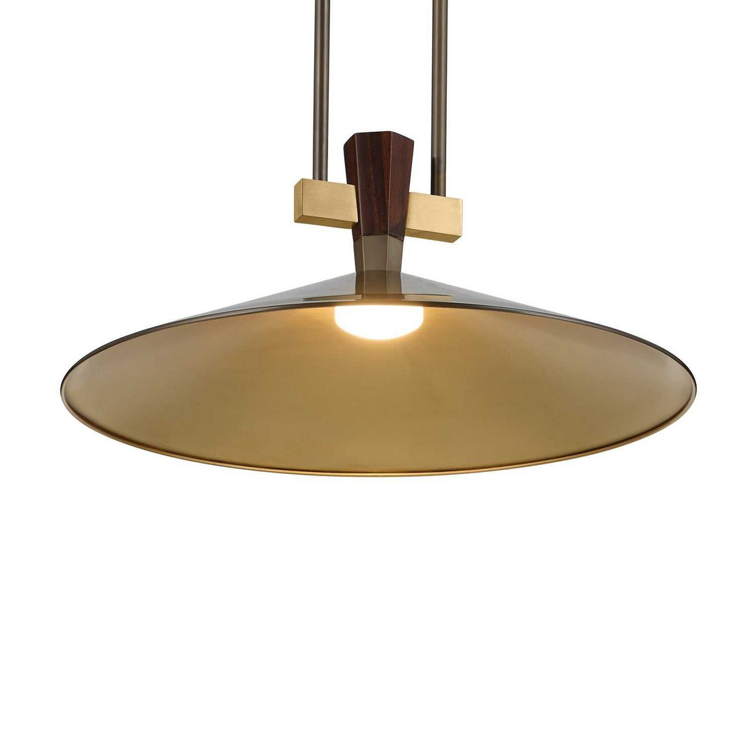 Tenon LED Pendant in Lacquered Bronze Kichler Canada
