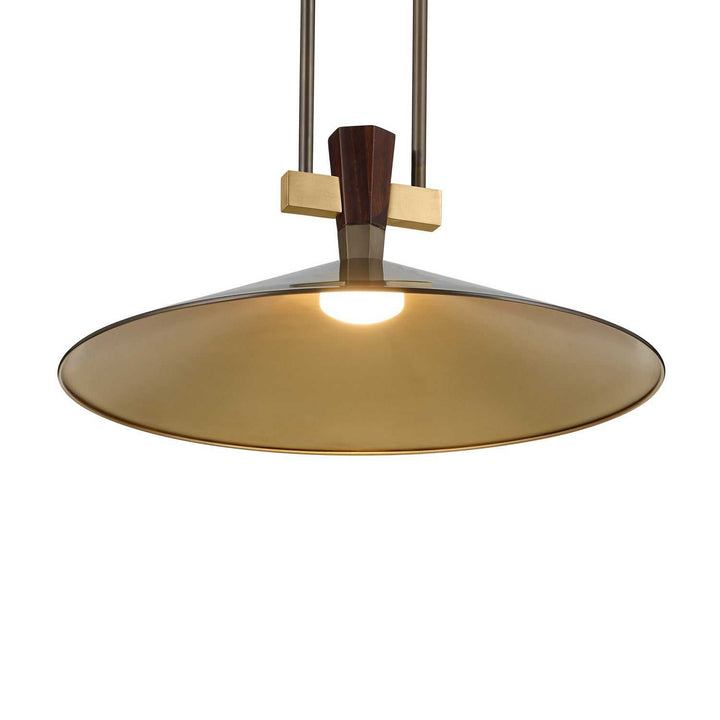 Tenon LED Pendant in Lacquered Bronze Kichler Canada