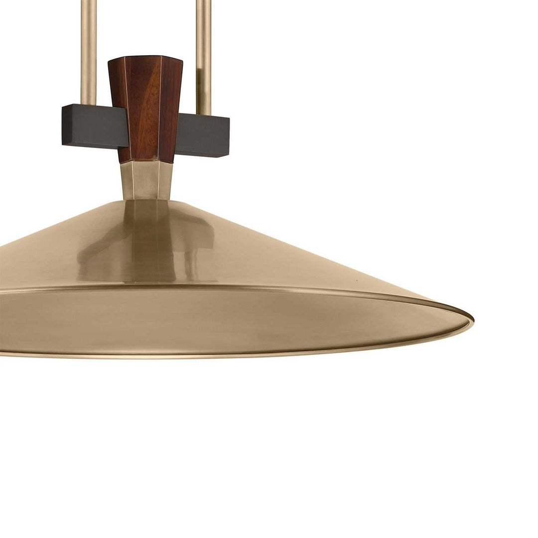 Tenon LED Pendant in Champagne Bronze Kichler Canada