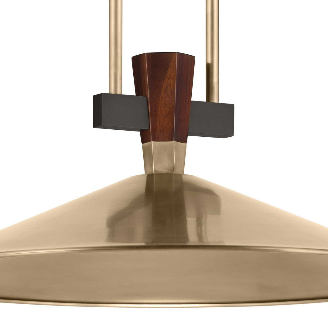Tenon LED Pendant in Champagne Bronze Kichler Canada