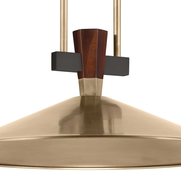 Tenon LED Pendant in Champagne Bronze Kichler Canada