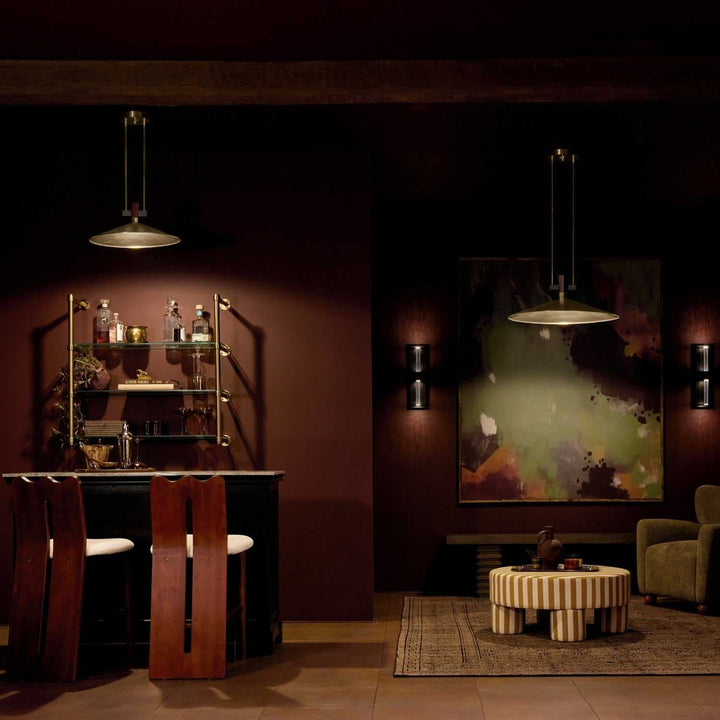 Tenon LED Pendant in Champagne Bronze Kichler Canada
