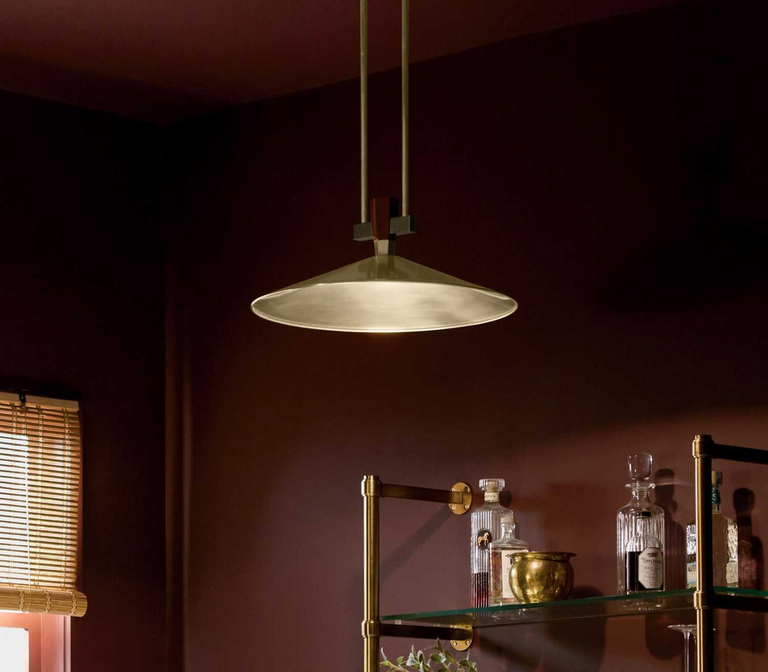 Tenon LED Pendant in Champagne Bronze Kichler Canada