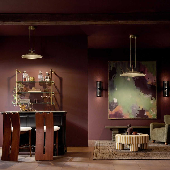 Tenon LED Pendant in Champagne Bronze Kichler Canada