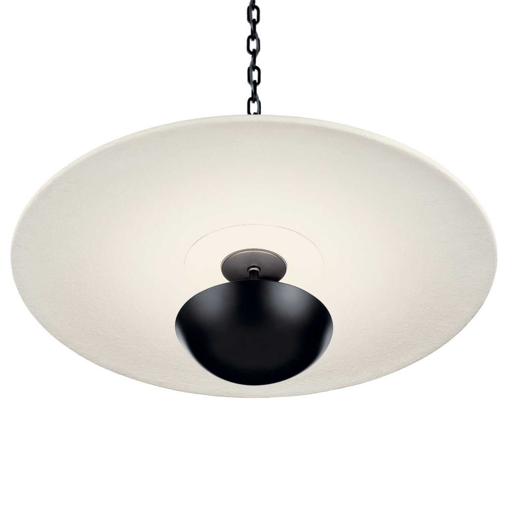 Mikale LED Pendant in Black Kichler Canada