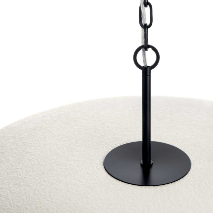 Mikale LED Pendant in Black Kichler Canada