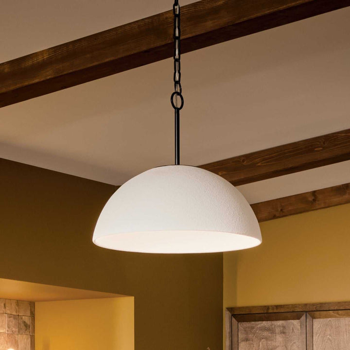 Mikale LED Pendant in Black Kichler Canada
