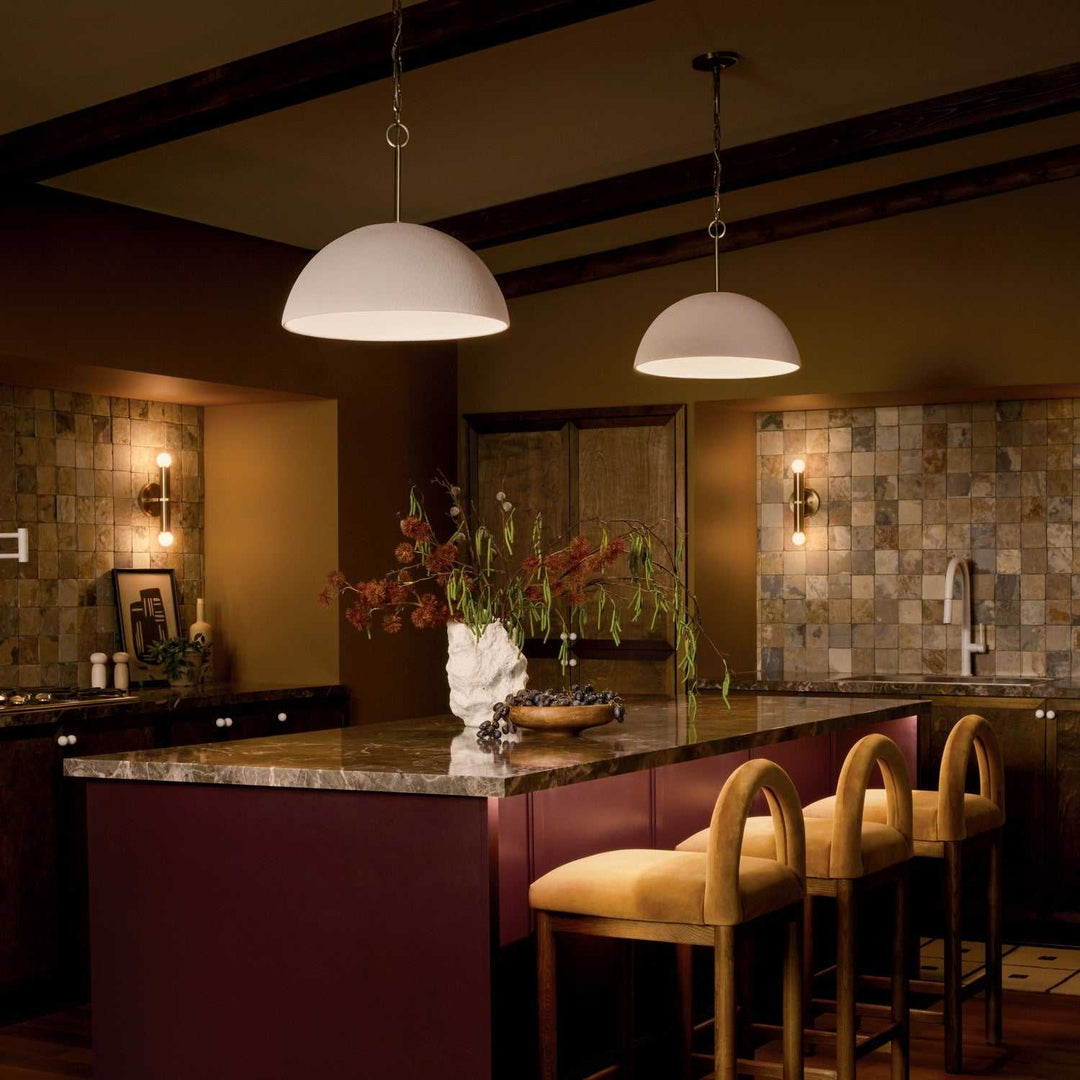 Mikale LED Pendant in Champagne Bronze Kichler Canada
