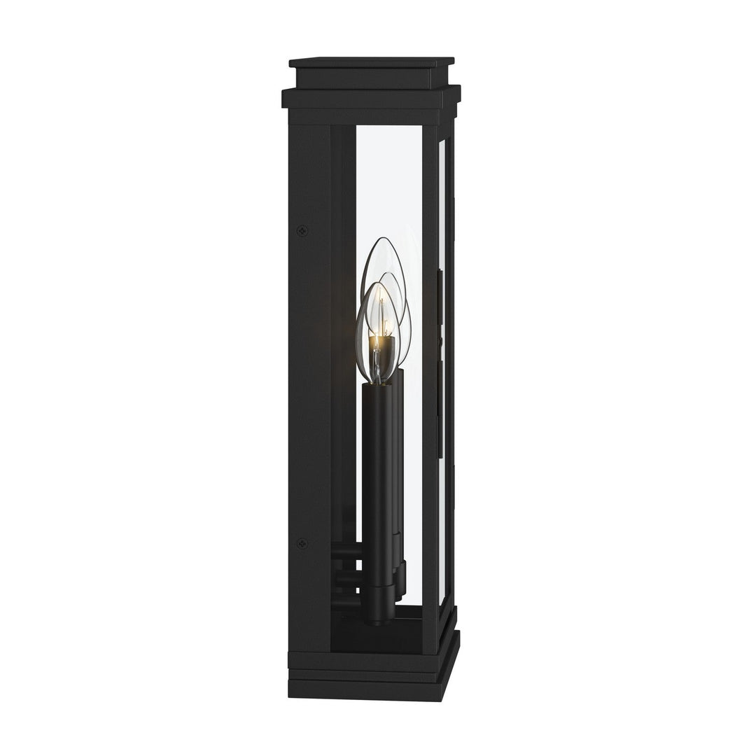 Lundon Three Light Outdoor Wall Mount in Black Kichler Canada