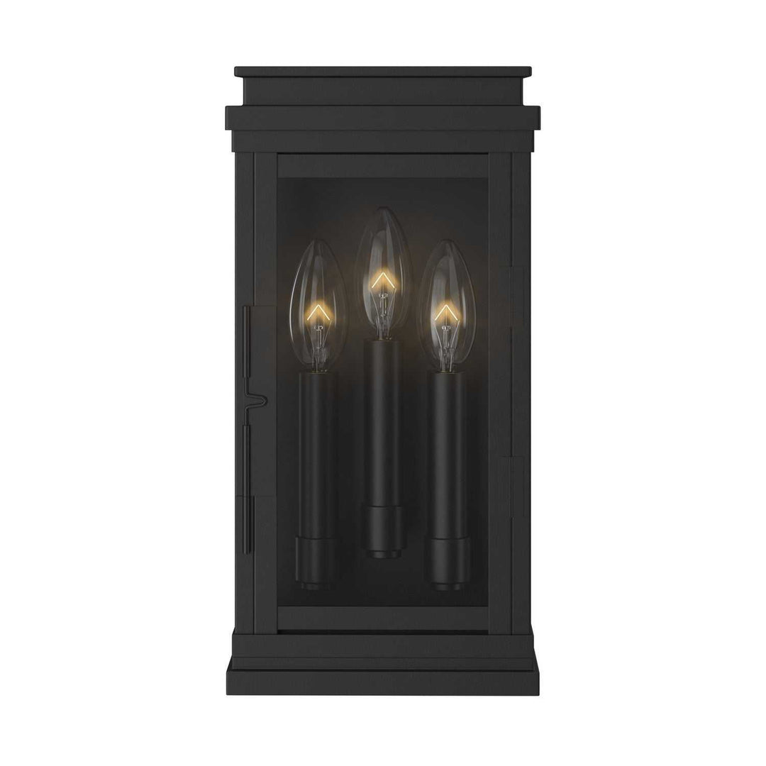 Kichler Canada - 59162BK - Three Light Outdoor Wall Mount - Lundon - Black